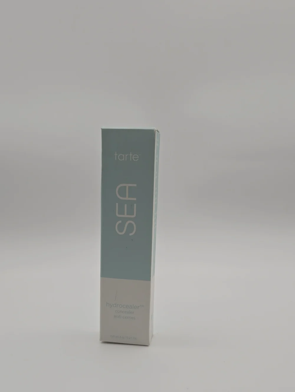tarte SEA Hydrocealer Concealer — Mint & White Packaging